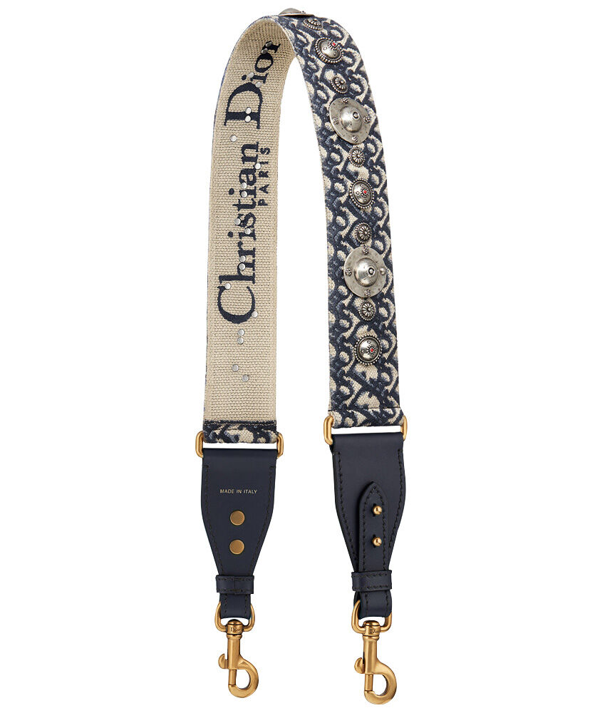 Christian Dior Canvas Strap Dark Blue